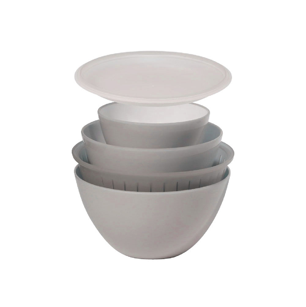 CB Japan atomico系列 抗菌可微波多功能調理盆5入組 米